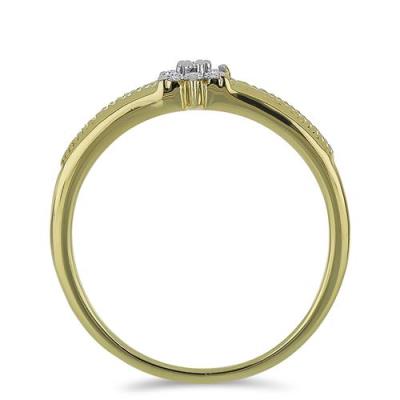 BUY 925 SILVER REAL DIAMOND DOUBLE CUT GEMSTONE RING